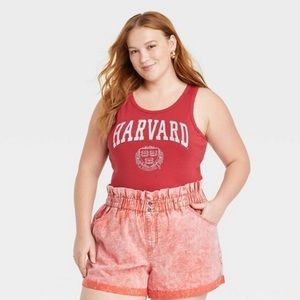 Harvard University Cropped Tank Top